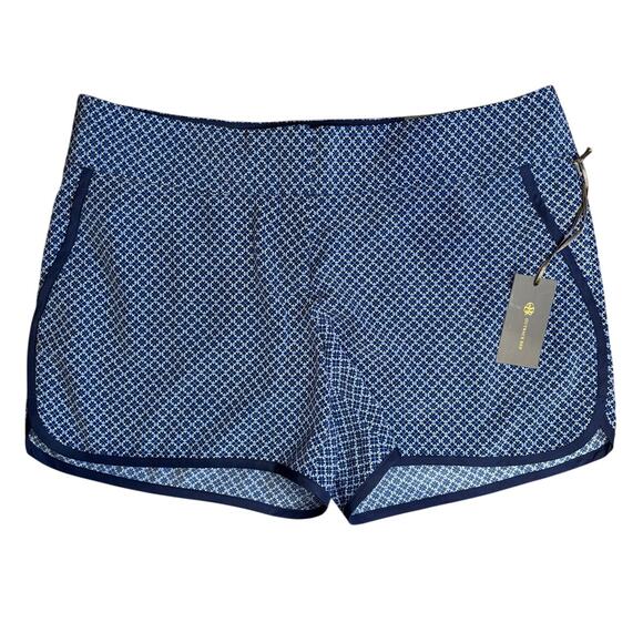 NWT Women's Limited Outback Red Drew Fit Blue Shorts Size 14 - Picture 1 of 3